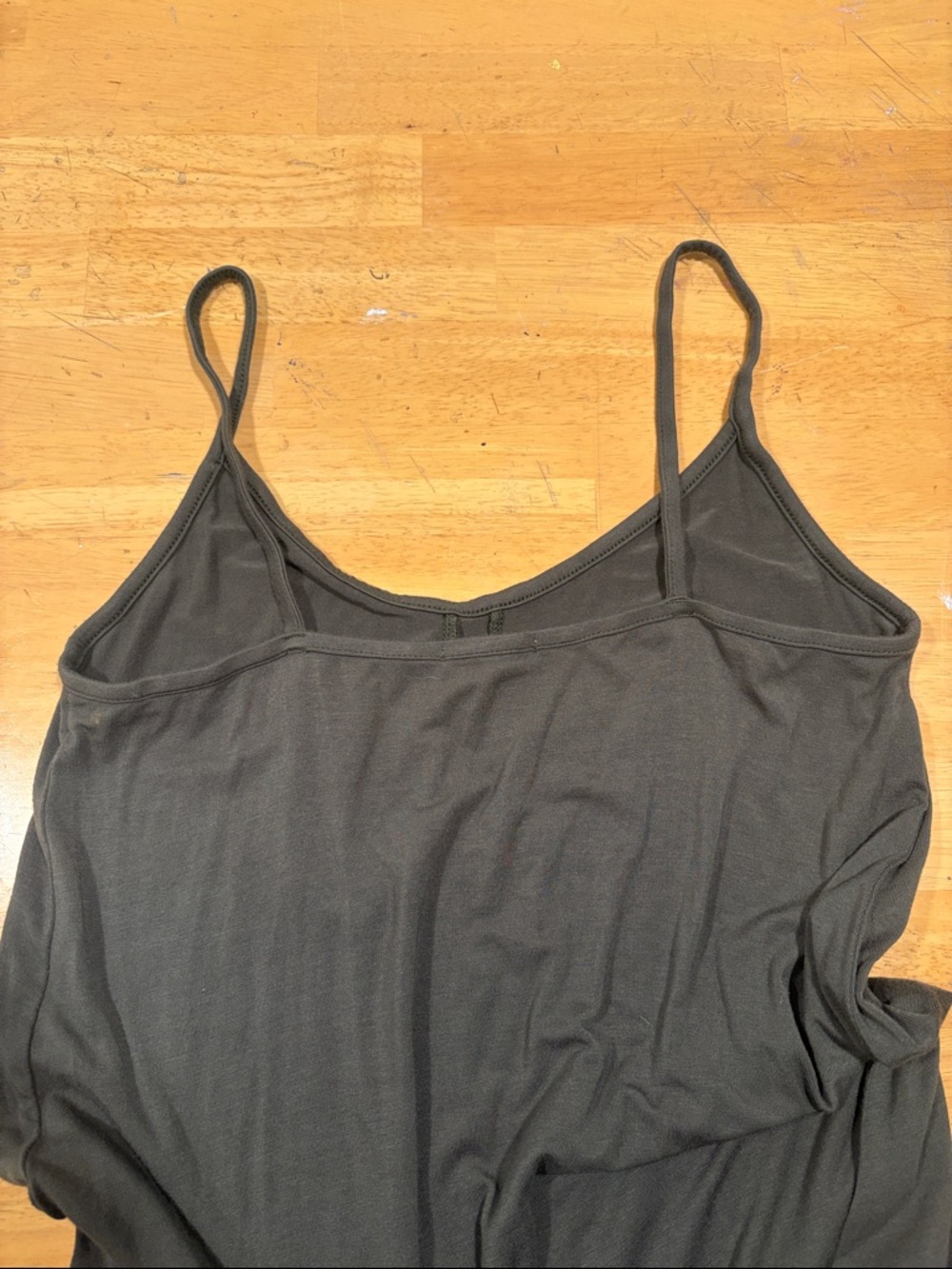 A-Line Maxi Dress olive green - Picture 3 of 3